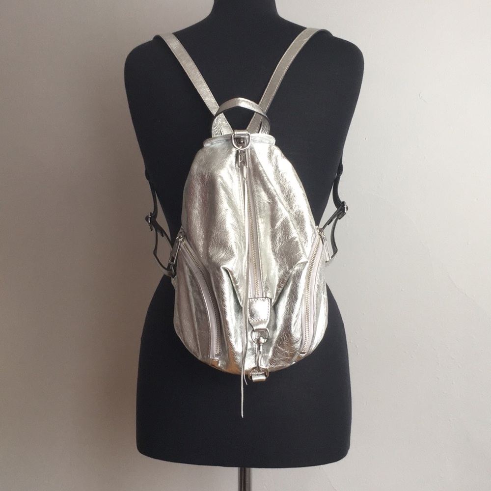 Metallic backpack - mini